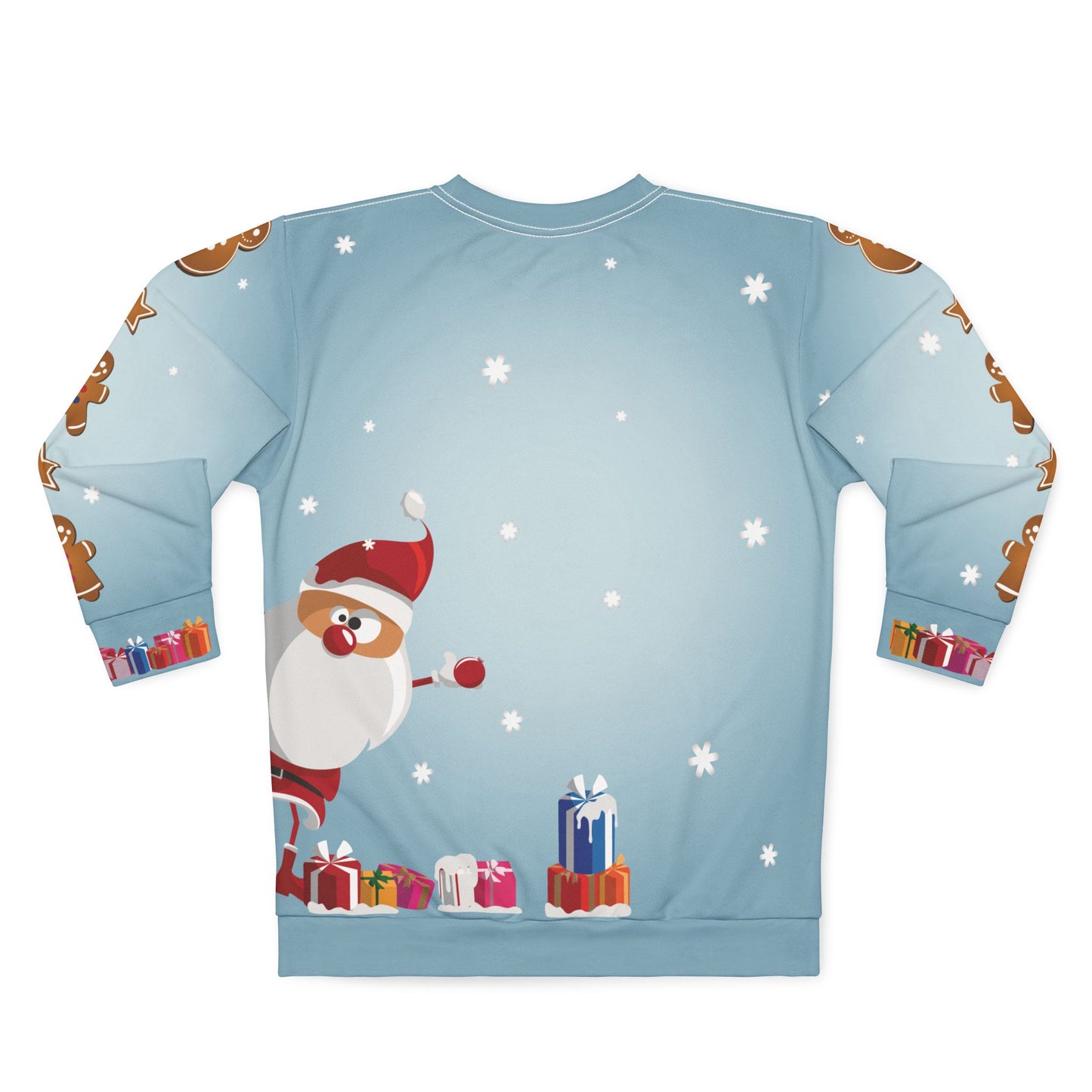 ugly Christmas sweatshirt back