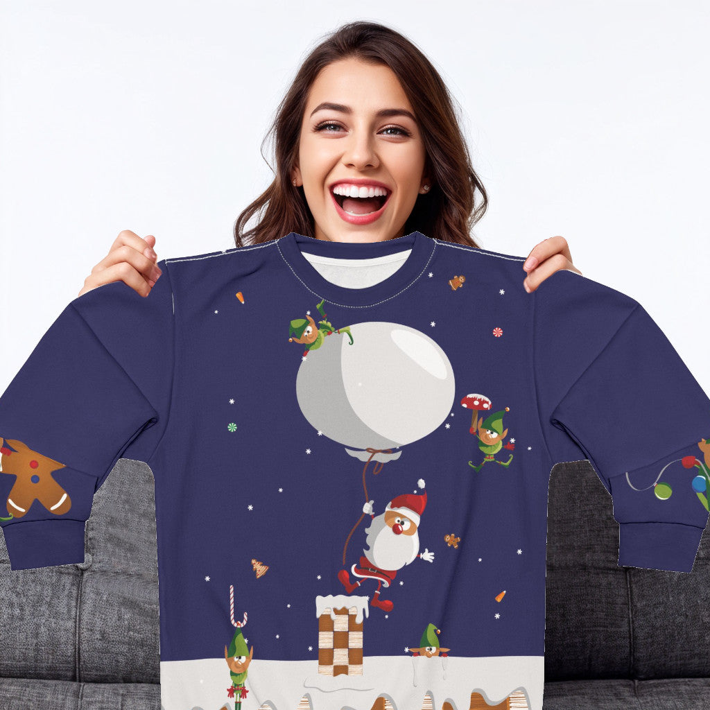Ugly Santa sweatshirt
