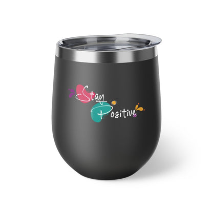tumbler, black 12oz