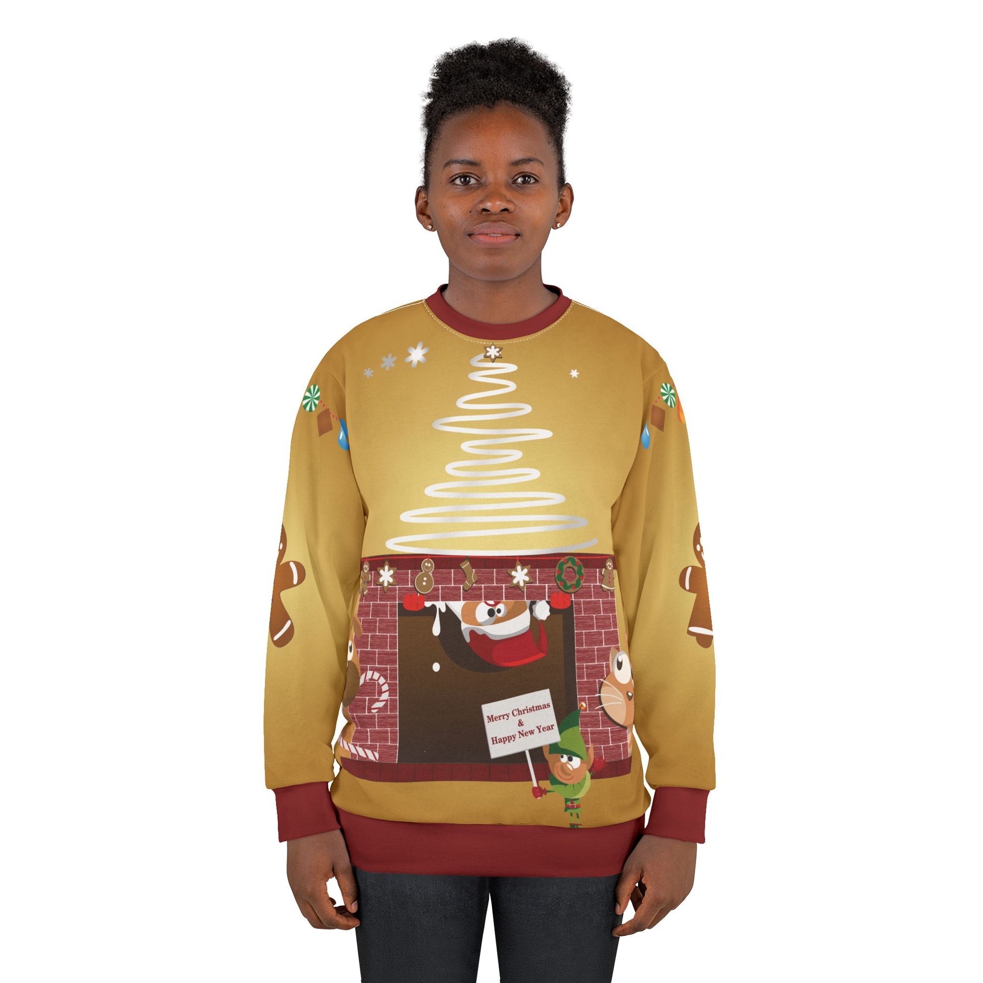 Christmas sweater for cat lovers