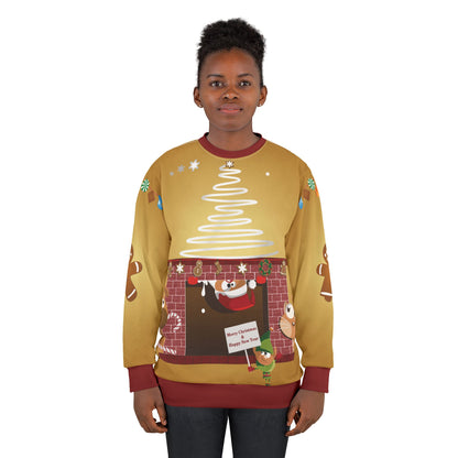 Christmas sweater for cat lovers