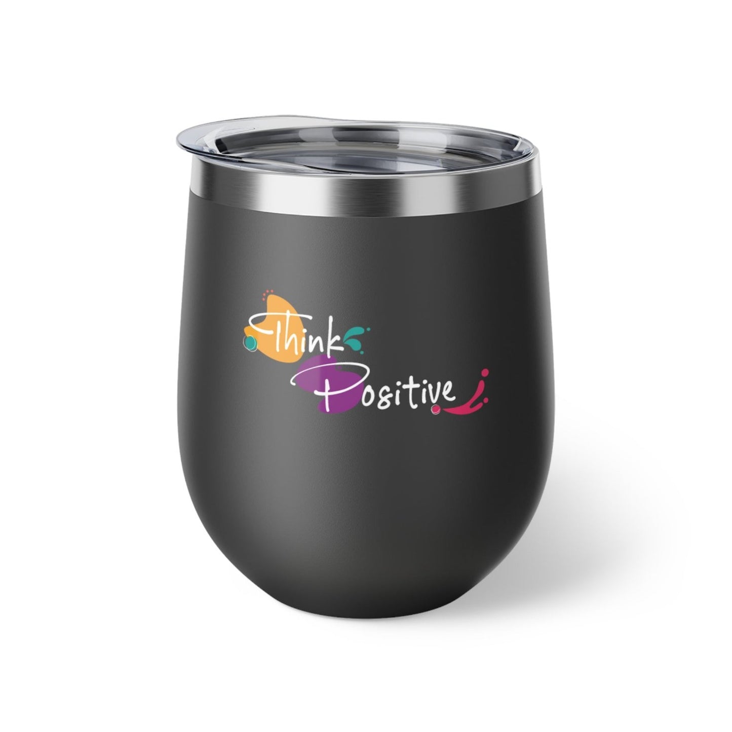 tumbler, black Vacuum Insulated 12oz