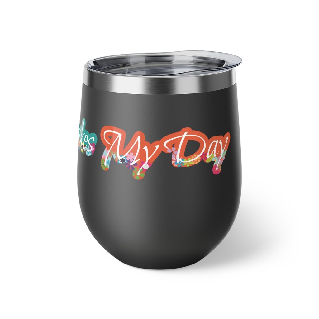 tumbler for best gift, black, back