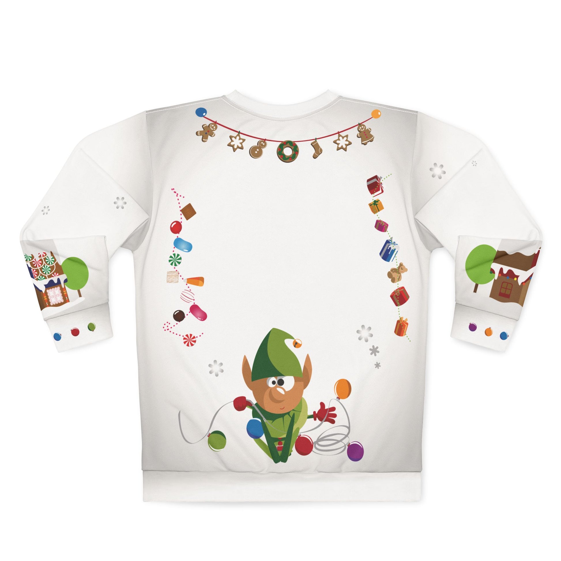 Christmas sweatshirt back
