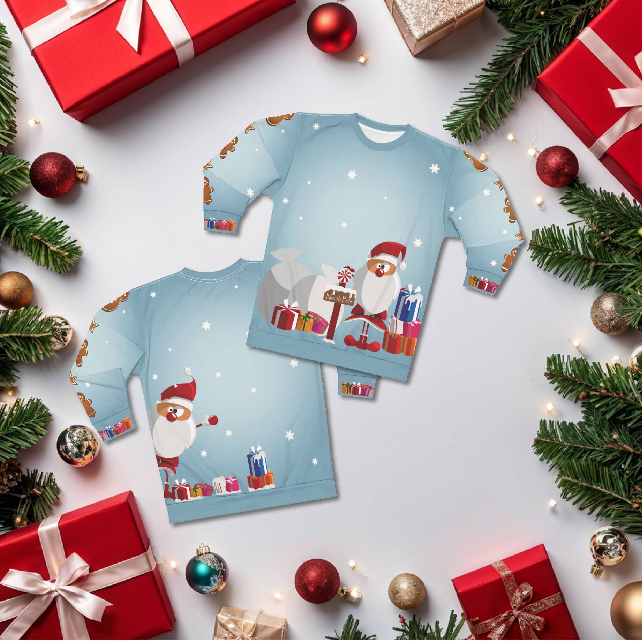 Santa sweatshirt for gift