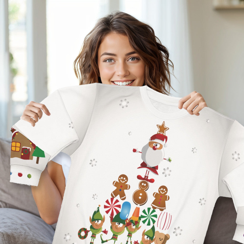 Christmas tree sweatshirt for party